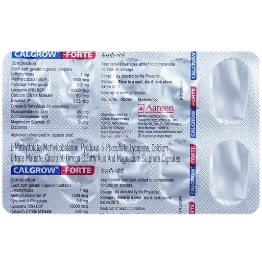 calgrow forte capsule 10's